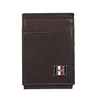 Tommy Hilfiger Men's Leather Slim Front Pocket Wallet