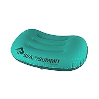 Aeros Ultralight Inflatable Camping and Travel Pillow, Large (17.3 x 12.6), Sea Foam