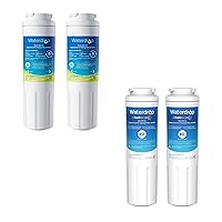 Waterdrop EDR4RXD1 Compatible with EveryDrop Filter 4, 2 Alkaline & 2 Regular Filters