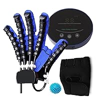 Exercise for Fingers Rechargeable Electric Hand Function Equipment, Stroke Hemiplegia Fingers Recovery Massage Therapy, Dystonia Hemiplegia Finger Training