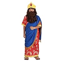 Haman Purim Costume for Kids | Children's Purim Costumes, Jewish Holiday Outfits, Purim Robe & Crown Accessory