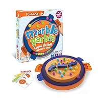 Games: Marble Garble - Family Dexterity Game, Brainteaser, Colorful Challenges, 3 Difficulty Levels, Kids & Family Ages 7+, 1-4 Players