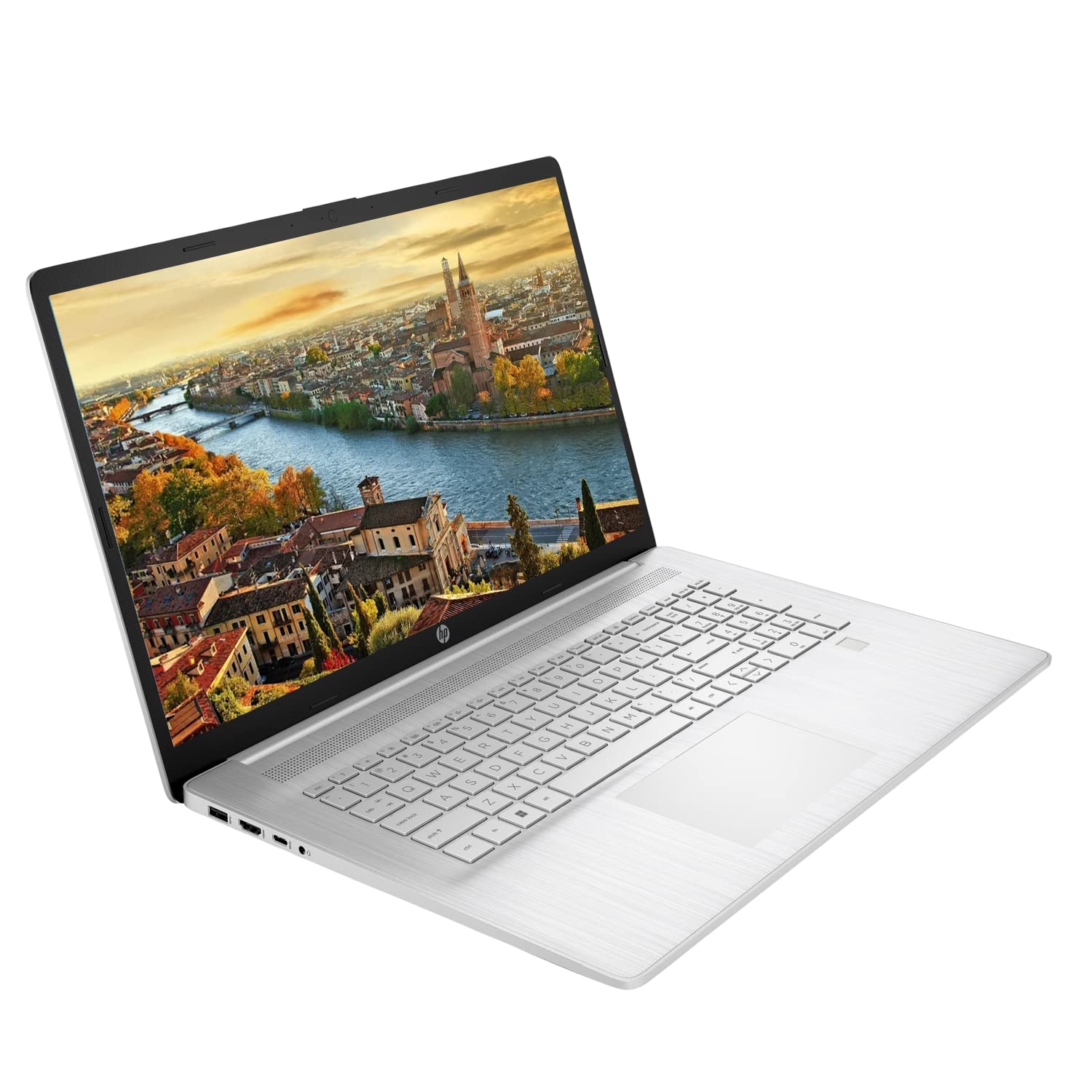 HP Laptop, 17.3” HD+ Touchscreen Display, Intel Core i7-1255U Processor, 32GB RAM, 1TB PCIe SSD, Backlit Keyboard, Fingerprint Reader, Wi-Fi, Windows 11 Home, Silver