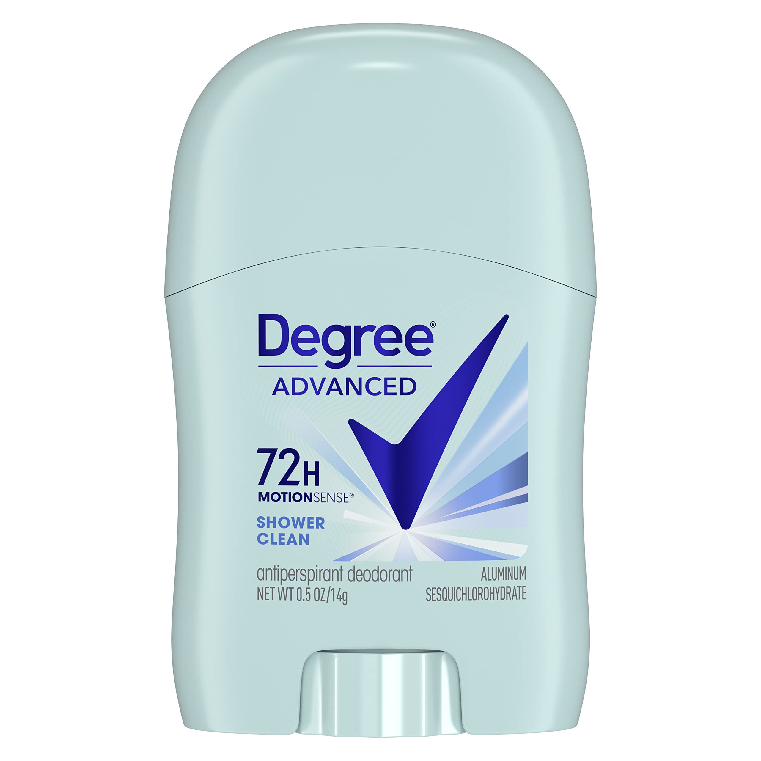 Degree Advanced Antiperspirant Deodorant 72-Hour Sweat & Odor Protection Shower Clean Antiperspirant for Women with MotionSense Technology, 0.5 Ounce (Pack of 36)