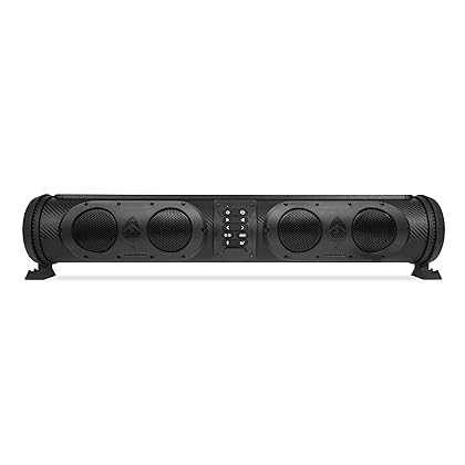 ECOXGEAR SoundExtreme SE26 Amplified Powersports Bluetooth 8 Speaker Soundbar Waterproof Sandproof with LED Lighting 500 Watts of Peak Power
