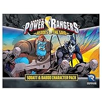 Renegade Game Studios Power Rangers Heroes of The Grid Squatt & Baboo Character Pack, for 2-5 Players, 45-60 Minutes, Ages 14+.