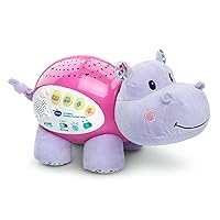 VTech Baby Lil' Critters Soothing Starlight Hippo, Pink (Amazon Exclusive) Small