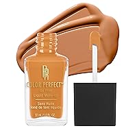 Black Radiance Color Perfect Liquid Full Coverage Foundation Makeup, Allspice, 1 Ounce