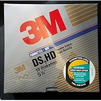 3M Imation Diskettes 5 1/4 10 per package Double Sided High Density