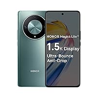 Honor Magic6 Lite Dual-SIM 256GB ROM + 8GB RAM (Only GSM | No CDMA) Factory Unlocked 5G Smartphone (Emerald Green) - International Version