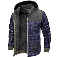 Jackets Men Autumn Winter Casual Warm Fleece Long Sleeve Jacket Unisex Tops Loose Coat