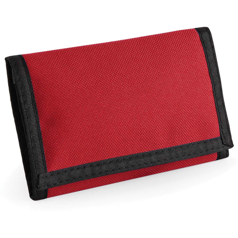 BagBase Ripper Wallet (One Size) (Classic Red)