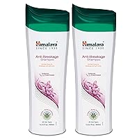 Himalaya Anti- Breakage Shampoo, Repairs Damaged, Brittle Hair and Split-ends, 13.53 oz/400 ml, Pack of 2