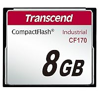 Transcend Information 8GB Industrial Temp Compact F TS8GCF170