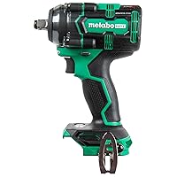 Metabo HPT 18V MultiVolt™ Cordless 1/2-Inch Impact Wrench Kit, Tool Only - No Battery, WR18DHQ4