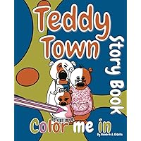 Teddy Town 'Color Me in' Story Book (Bear Rhymes)