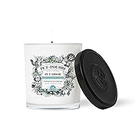 Pet-Pourri Pet Odor Freshener Candle, Pawsitively Fresh, 7.5 Oz - Jasmine, Fresh Air and Pear (Veterinarian Recommended)