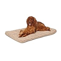 Deluxe Dog Beds | Super Plush Dog & Cat Beds Ideal for Dog Crates | Machine Wash & Dryer Friendly, 1-Year Warranty