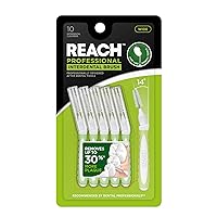 Reach Interdental Brush Wide 1.3mm | Removes up to 30% More Plaque | Special Designed for Gum Protection, PFAS Free | 10 Brushes
