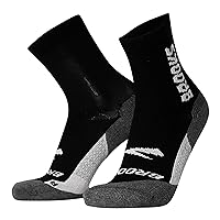 Brooks Ghost Crew Socks I Performance Running Cushioned Socks with Arch Support for Men & Women