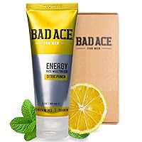 Energy Face Moisturizer for Men | Korean Skin Care, Men's Vitamin Face Care | Face Lotion for Men | Invigorating Skin Care for Men | With Natural Extracts | Citric Punch (3 oz)