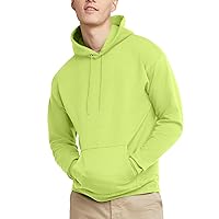 Hanes mens Ecosmart Hoodie, Midweight Fleece Sweatshirt, Pullover Hooded Sweatshirt for Men