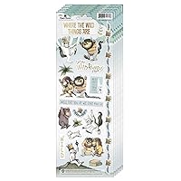 Paper House Productions Where The Wild Things are Cardstock Sticker (Pack of 6)