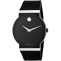Movado Men's 606268 Sapphire Synergy Black Rubber Strap Watch