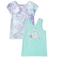 The Children's Place Girls Short Sleeve Fashion Top