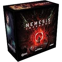 Nemesis Lockdown Board Game - Sci-Fi Horror Game, Tabletop Miniatures Strategy Game, Cooperative Adventure Game for Kids & Adults, Ages 14+, 1-5 Players, 90-180 Min Playtime, Made by Rebel Studio