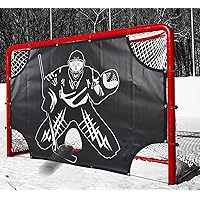 Hockey Targets Ice Hockey Goal Targets Hockey Shooting Target Ice Hockey Training Aids with 5 Holes to Practice Accuracy 72