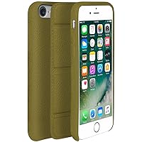 Premium Leather Cell Phone Case for iPhone 8/7 - Olive Green UDUO2G7PL11