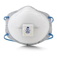 Particulate Respirator 8577, P95, with Nuisance Level Organic Vapor Relief (Pack of 10)