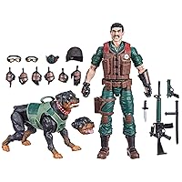 G.I. Joe Classified Series #113, Mutt & Junkyard, Collectible 6-Inch Action Figure & Pet with 16 Accessories