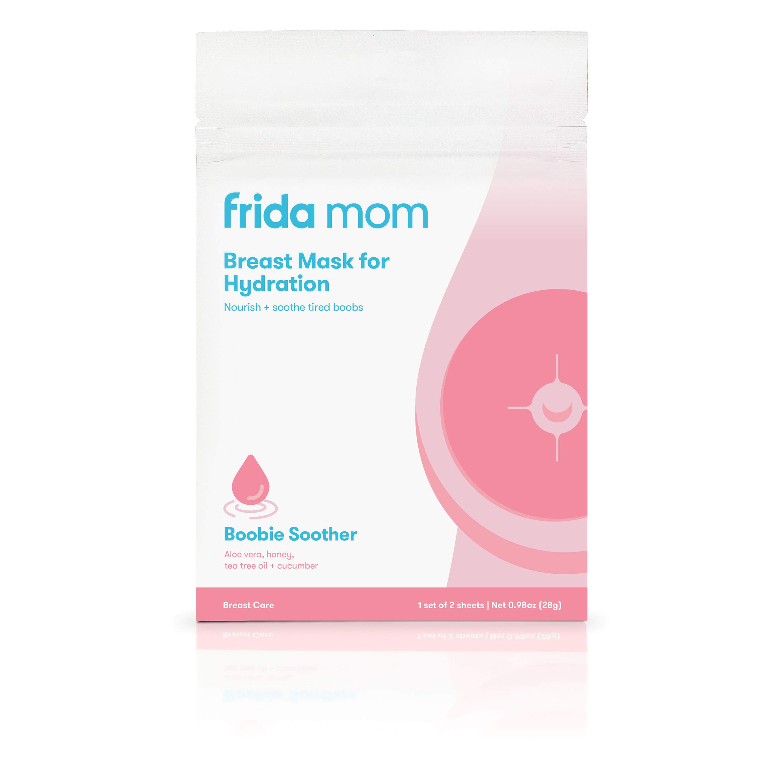 Frida Mom Breast Care Self Care Kit - 2-in-1 Lactation Massager, Instant Heat Breast Warmers, Breast Mask for Hydration, Breast Mask for Lactation - 9 Piece Set