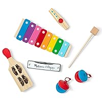Band-in-a-Box Hum! Jangle! Shake! - 7-Piece Musical Instrument Set