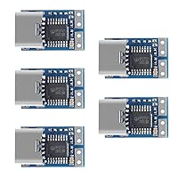 AITRIP 5 PCS PDC004-PD PD Decoy Module, USB-C PD 12V DC Fixed Voltage Power Trigger Module 5A Type-C Female Input for Notebook