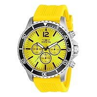 Invicta Men's 24389 Pro Diver Analog Display Quartz Yellow Watch