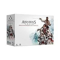 | Assassin’s Creed®: Brotherhood of Venice | Strategy Board Game | Miniatures Campaign | 1 to 4 Players | 30+ Minutes | Ages 14+