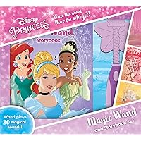 Disney Princess - Magic Wand Storybook and Toy Wand Set - Wand Plays 30 Magical Sounds - PI Kids Disney Princess - Magic Wand Storybook and Toy Wand Set - Wand Plays 30 Magical Sounds - PI Kids Hardcover