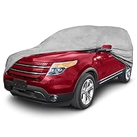 Budge UD-3 Duro 3 Layer SUV Cover, Water Resistant, Scratchproof, Dustproof Cover, Fits SUVs up to 19'1