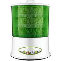 Electric Bean Sprout Machine, Seed Germination Kit Intelligent Large-Capacity Germination Machine Plant Germination Planter,3 Layers-1/