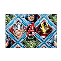 Procos Mighty Avengers 10115574 87968 Table Cover, Blue, 120 x 180 cm