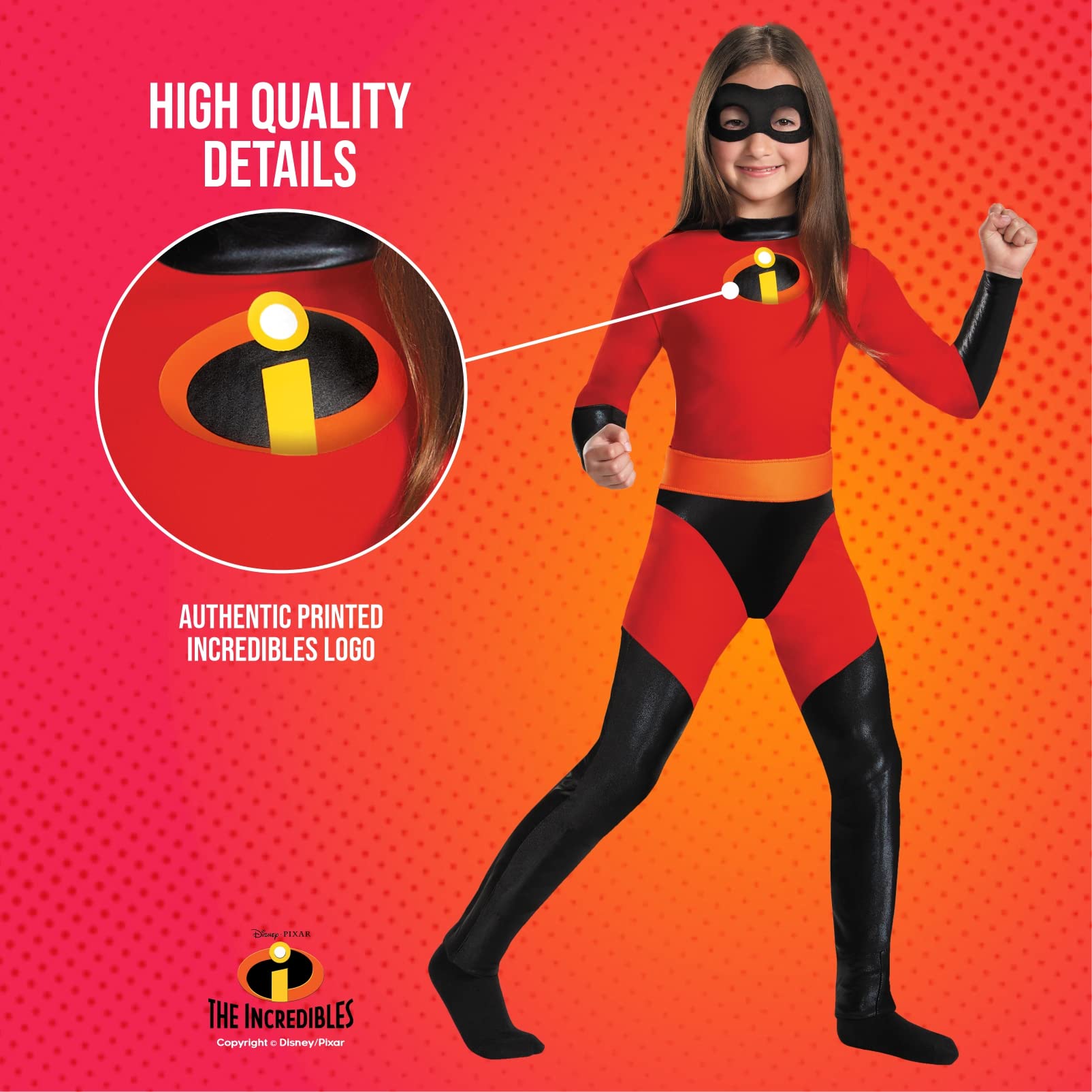 Disney The Incredibles Violet Classic Girls Costume, Small /4-6x