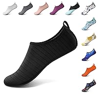 Barefoot Water Shoes for Women Men Breathable Sand Shoes and Quick-Dry Aqua Socks for Swim, Beach, Pool, Kayak, Yoga Sport Accessories, Camping Essentials - Must-Haves for Adults & Youth Sizes