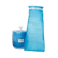 Mckesson Emesis Bag Mckesson 40 Fl. Oz. Blue (25 Per Sleeves)