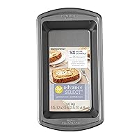 Wilton Advance Select Premium Non-Stick Bread Loaf Pan, 9.25 x 5.25 Inches, Steel, Silver
