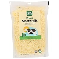 365 by Whole Foods Market, Mozzarella Shred Organic, 16 Ounce