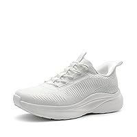 Women's Slip on Walking Shoes Tennis Lightweight Gym Sneakers Workout Breathable Hands-Free Cross Trainer Comfortable Fashion Sneakers.