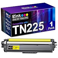 E-Z Ink (TM Compatible Toner Cartridge Replacement for Brother TN225 Yellow to Use with MFC-9130CW HL-3170CDW HL-3140CW HL-3180CDW MFC-9330CDW MFC-9340CDW HL-3180CDW DCP-9020CDN (Yellow, 1 Pack)